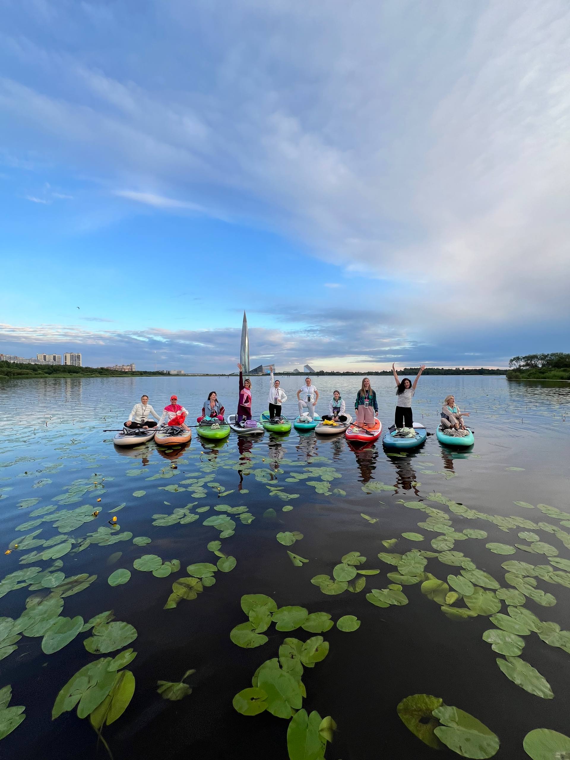 Сап-серфинг в Санкт-Петербурге