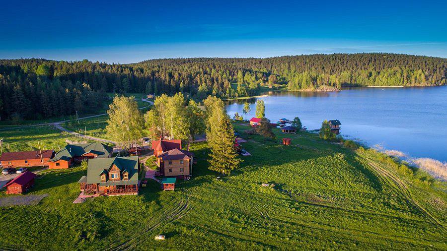 Дома на берегу Ладоги — проживание во время SUP-тура