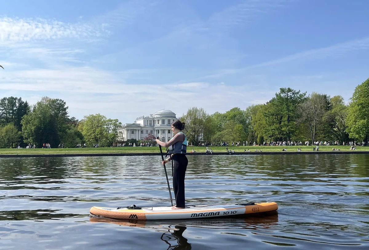 SUP-прогулка по парковым островам