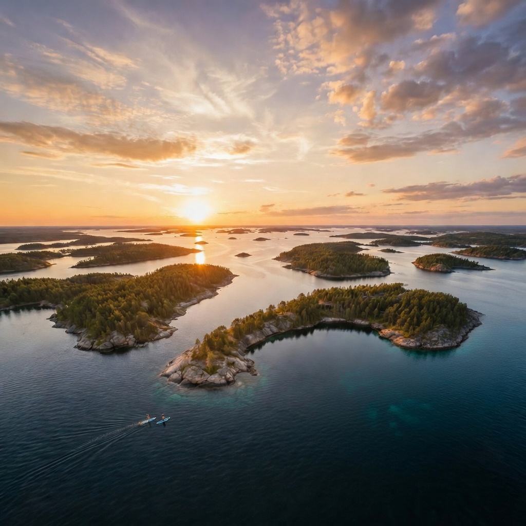 Заплыв с завтраком на шхере — SUP-тур 7-9 августа